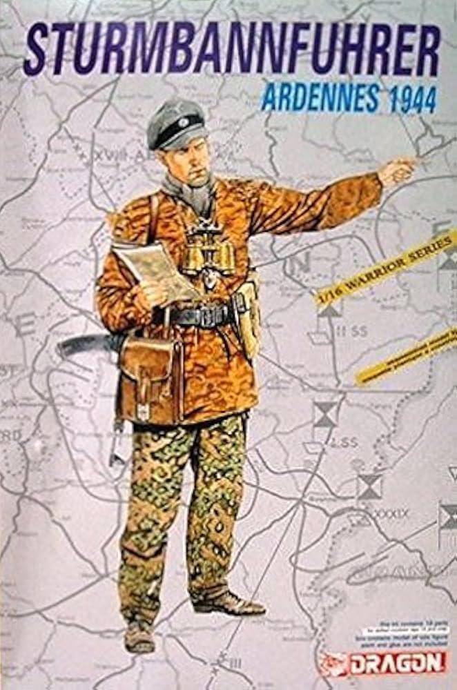 Amazon | ドラゴン 1/16 WW.II ドイツ武装親衛隊 少佐 アルデンヌ 1944